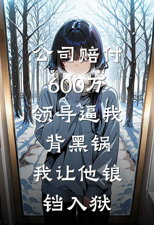 公司赔付600万,领导逼我背黑锅,我让他锒铛入狱