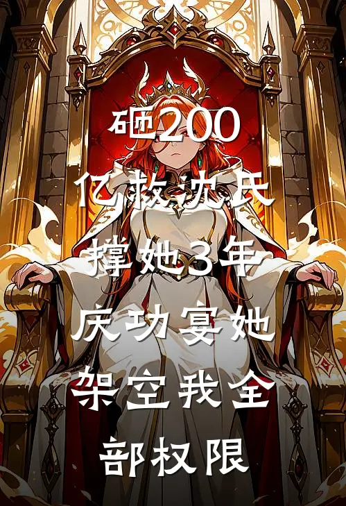 砸200亿救沈氏撑她3年，庆功宴她架空我全部权限