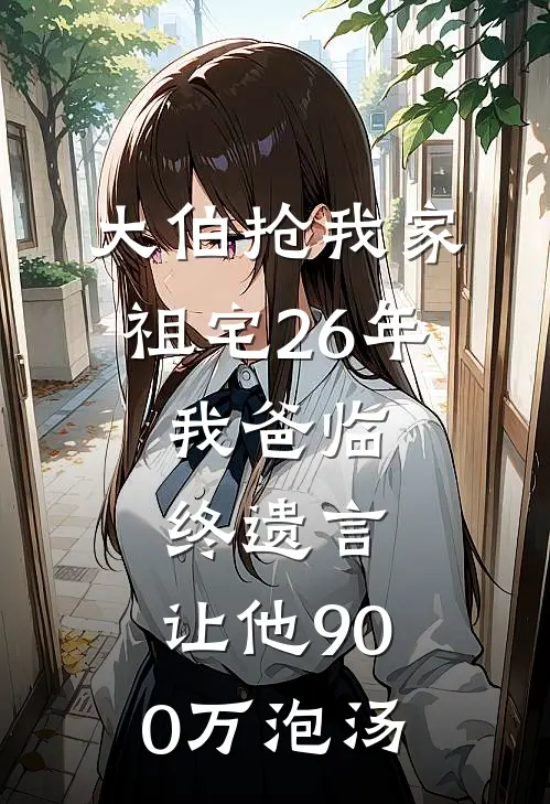 大伯抢我家祖宅26年,我爸临终遗言,让他900万泡汤