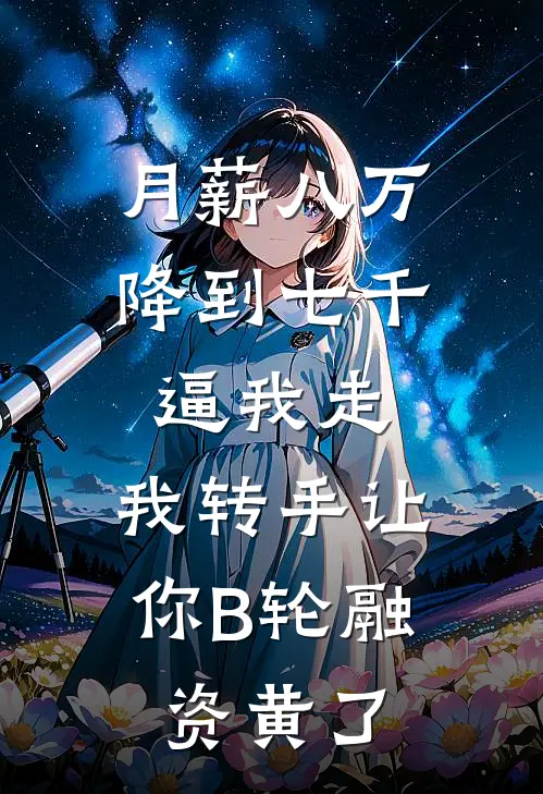 月薪八万降到七千逼我走,我转手让你B轮融资黄了