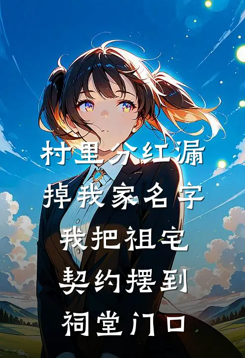 村里分红漏掉我家名字,我把祖宅契约摆到祠堂门口
