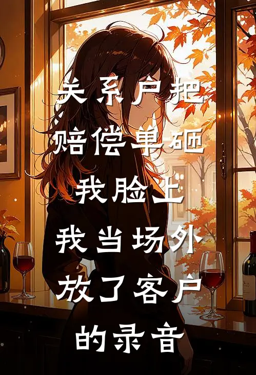 关系户把赔偿单砸我脸上,我当场外放了客户的录音