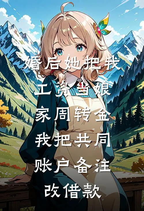 婚后她把我工资当娘家周转金,我把共同账户备注改借款