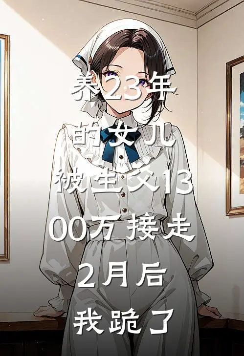 养23年的女儿，被生父1300万接走，2月后我跪了