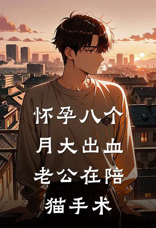 怀孕八个月大出血，老公在陪猫手术