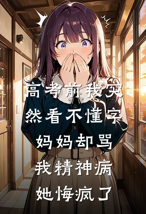 高考前我突然看不懂字，妈妈却骂我精神病，她悔疯了