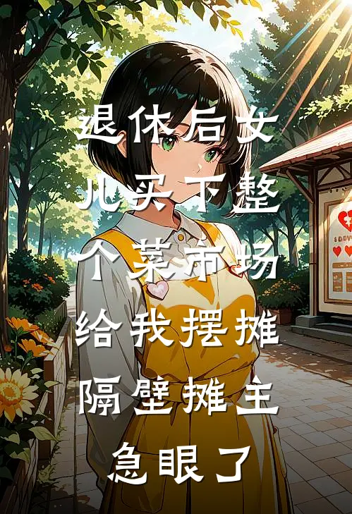 退休后女儿买下整个菜市场给我摆摊，隔壁摊主急眼了