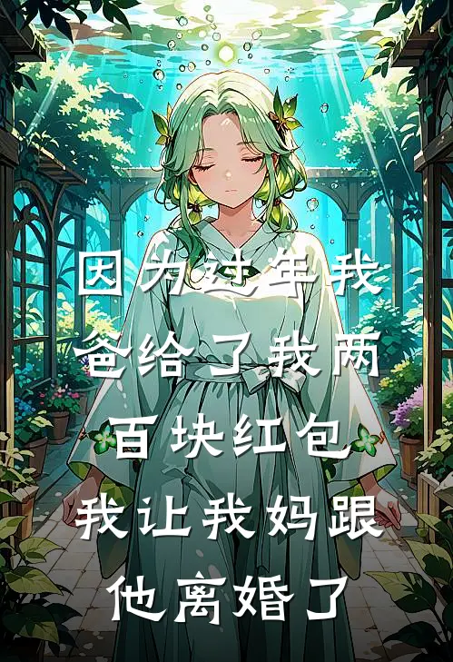 因为过年我爸给了我两百块红包，我让我妈跟他离婚了