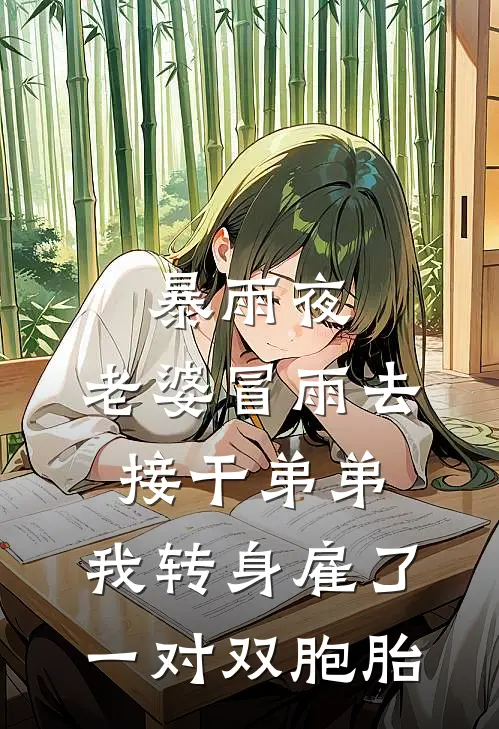 暴雨夜,老婆冒雨去接干弟弟,我转身雇了一对双胞胎