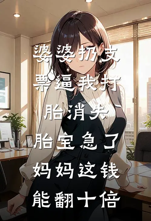 婆婆扔支票逼我打胎消失,胎宝急了:妈妈这钱能翻十倍