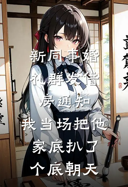新同事婚礼群发借房通知，我当场把他家底扒了个底朝天