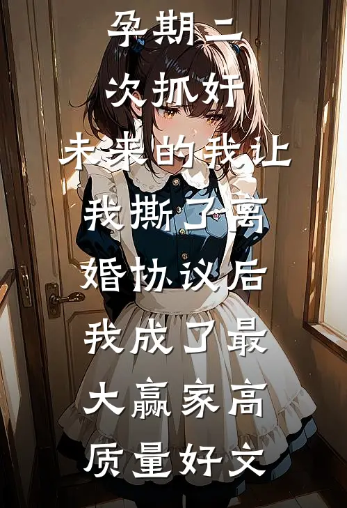 孕期二次抓奸，未来的我让我撕了离婚协议后，我成了最大赢家高质量好文