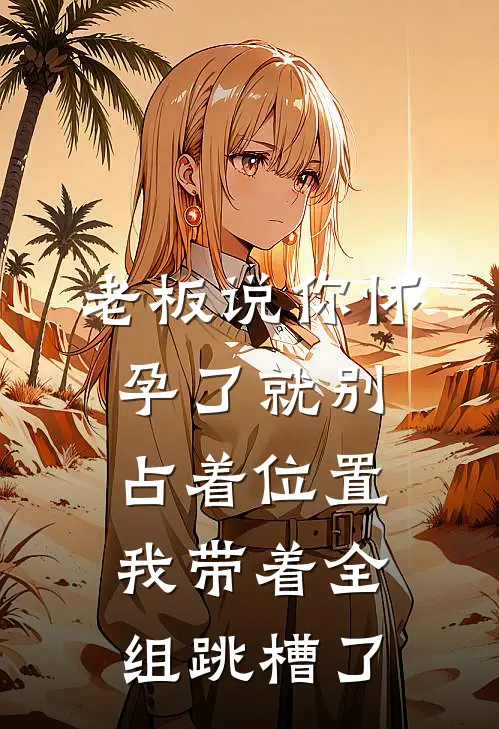 老板说“你怀孕了就别占着位置”,我带着全组跳槽了