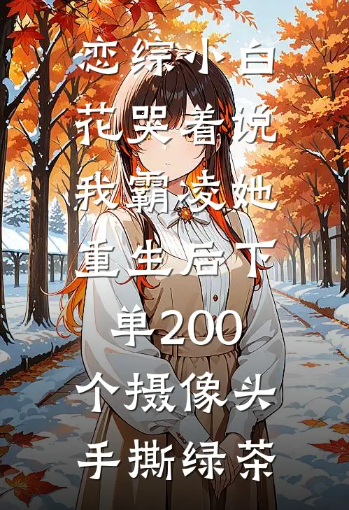 恋综小白花哭着说我霸凌她，重生后下单200个摄像头手撕绿茶