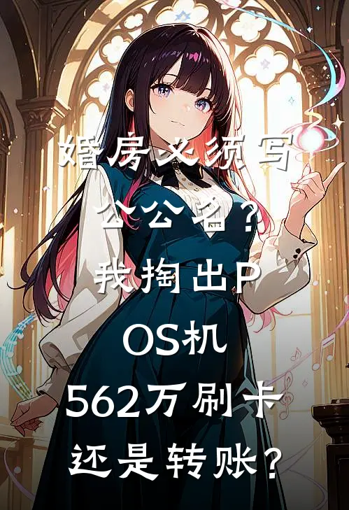 婚房必须写公公名？我掏出POS机：562万刷卡还是转账？