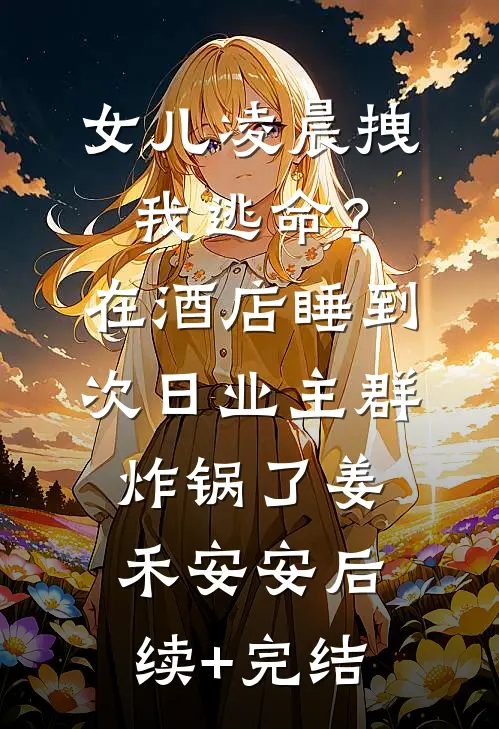 女儿凌晨拽我逃命？在酒店睡到次日，业主群炸锅了姜禾安安后续+完结