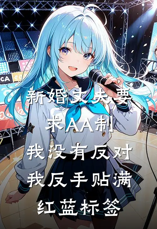 新婚丈夫要求AA制,我没有反对,我反手贴满红蓝标签