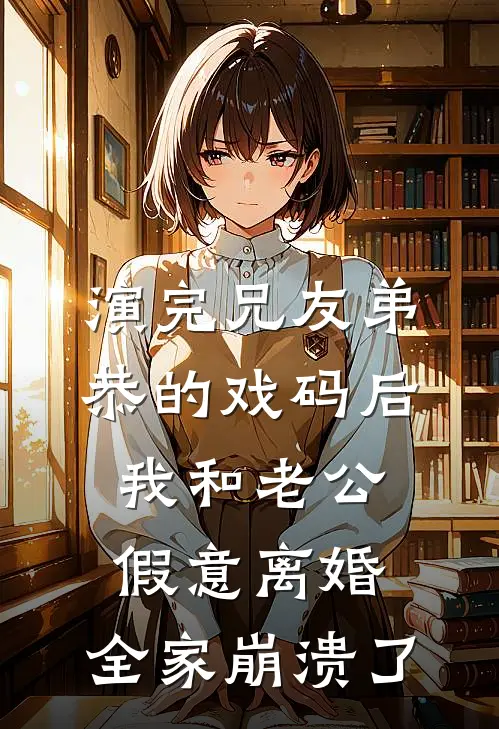 演完兄友弟恭的戏码后,我和老公假意离婚,全家崩溃了