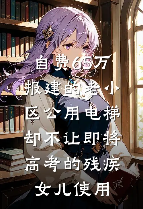 自费65万报建的老小区公用电梯,却不让即将高考的残疾女儿使用