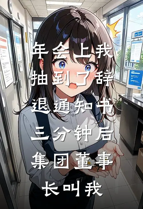 年会上我抽到了辞退通知书,三分钟后集团董事长叫我