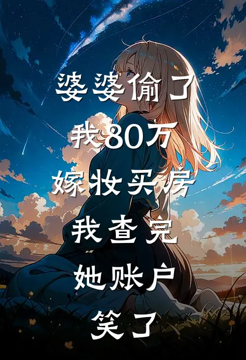 婆婆偷了我80万嫁妆买房,我查完她账户,笑了