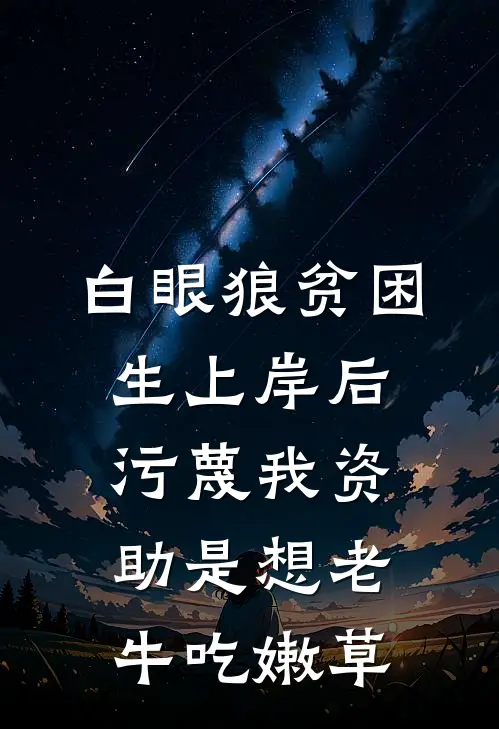 白眼狼贫困生上岸后,污蔑我资助是想老牛吃嫩草