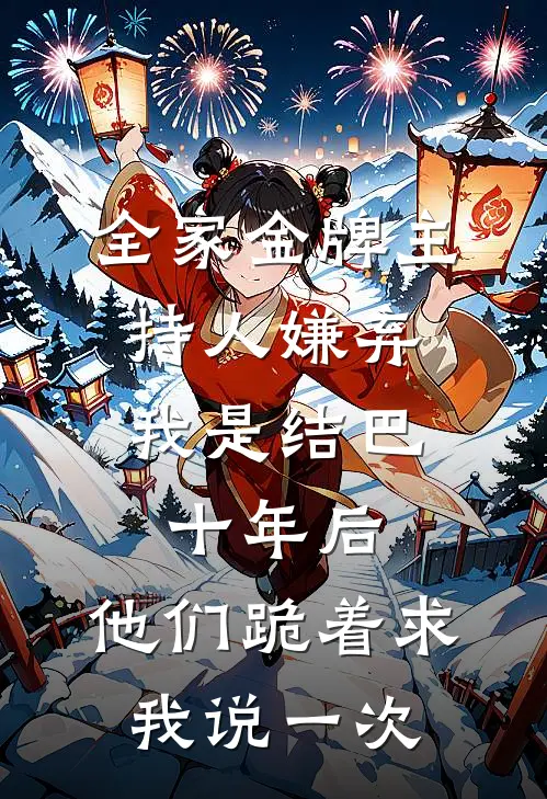 全家金牌主持人嫌弃我是结巴,十年后,他们跪着求我说一次