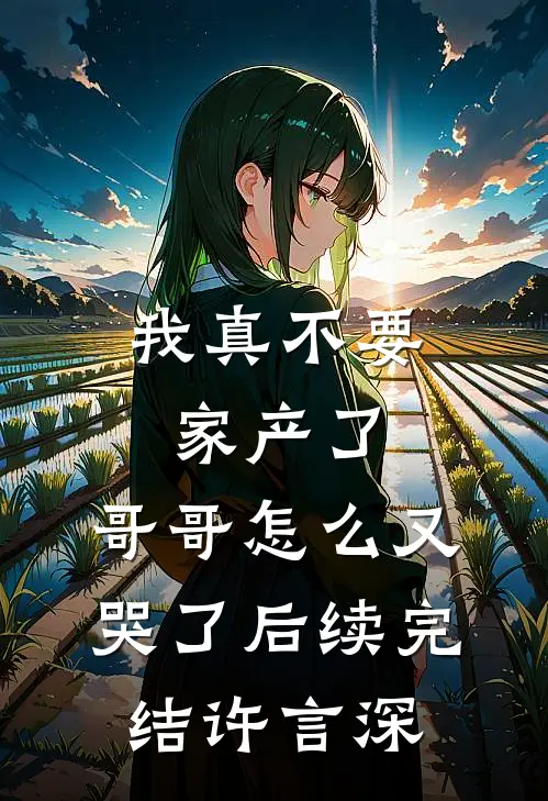 我真不要家产了,哥哥怎么又哭了后续完结许言深