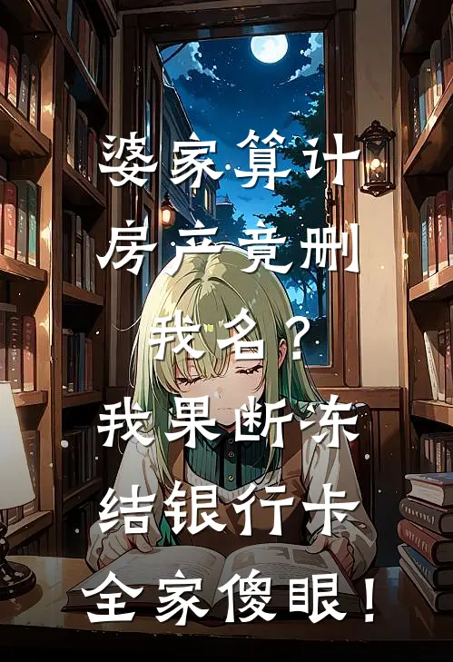 婆家算计房产竟删我名?我果断冻结银行卡,全家傻眼!