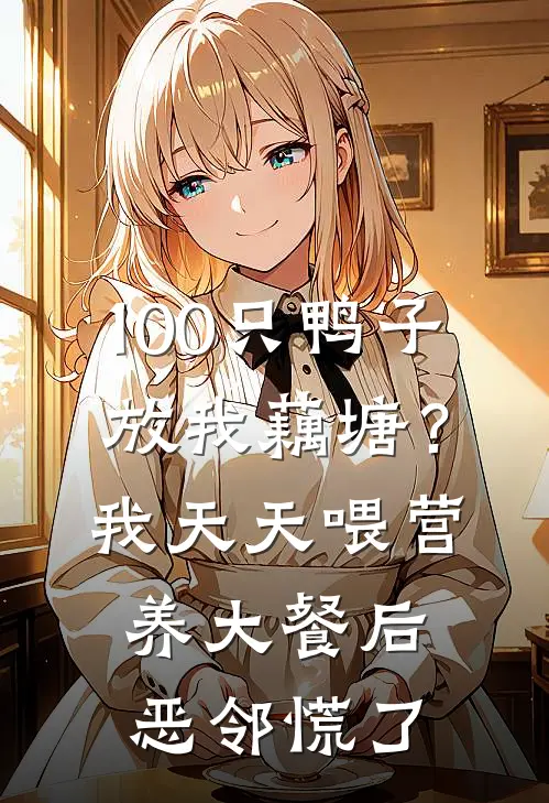 100只鸭子放我藕塘?我天天喂营养大餐后,恶邻慌了
