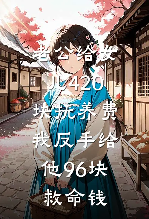老公给女儿420块抚养费,我反手给他96块救命钱