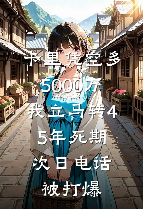 卡里凭空多5000万,我立马转45年死期,次日电话被打爆