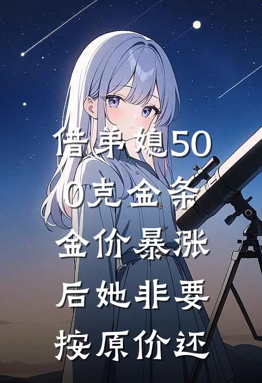 借弟媳500克金条,金价暴涨后她非要按原价还