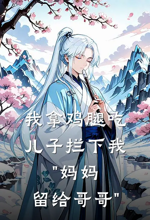 我拿鸡腿吃,儿子拦下我:"妈妈,留给哥哥"