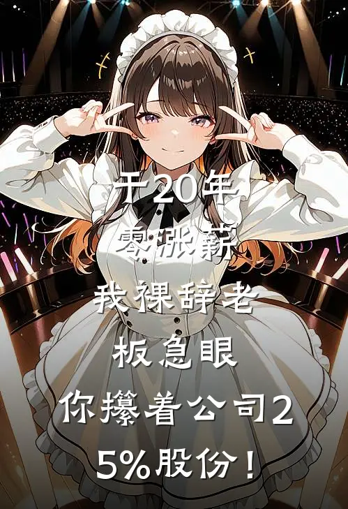 干20年零涨薪,我裸辞老板急眼:你攥着公司25%股份!