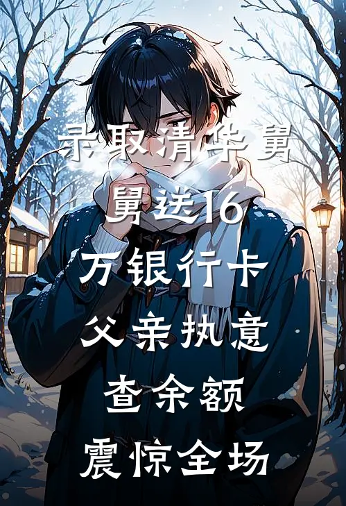 录取清华舅舅送16万银行卡,父亲执意查余额,震惊全场