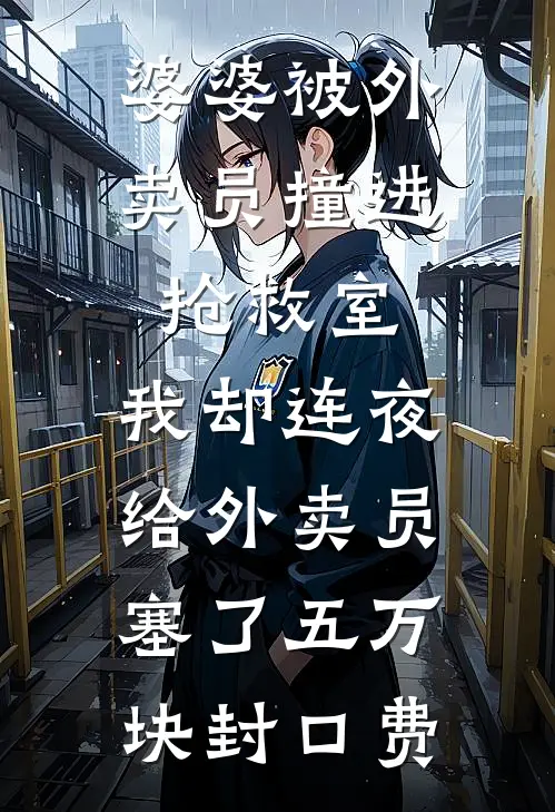 婆婆被外卖员撞进抢救室,我却连夜给外卖员塞了五万块封口费