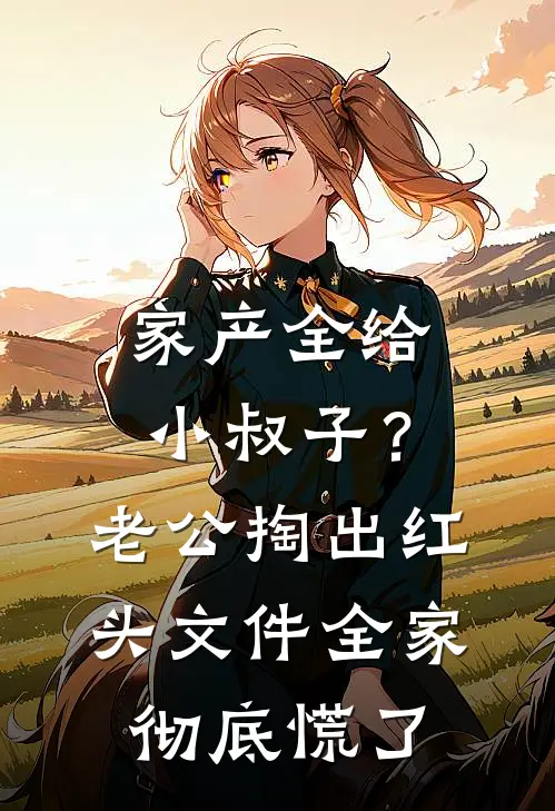 家产全给小叔子?老公掏出红头文件,全家彻底慌了