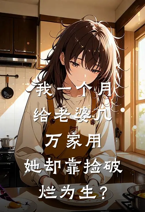 我一个月给老婆几万家用,她却靠捡破烂为生?