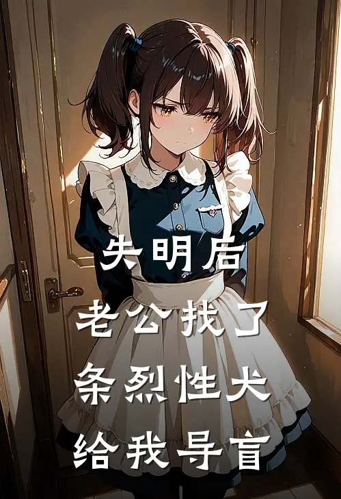 失明后,老公找了条烈性犬给我导盲