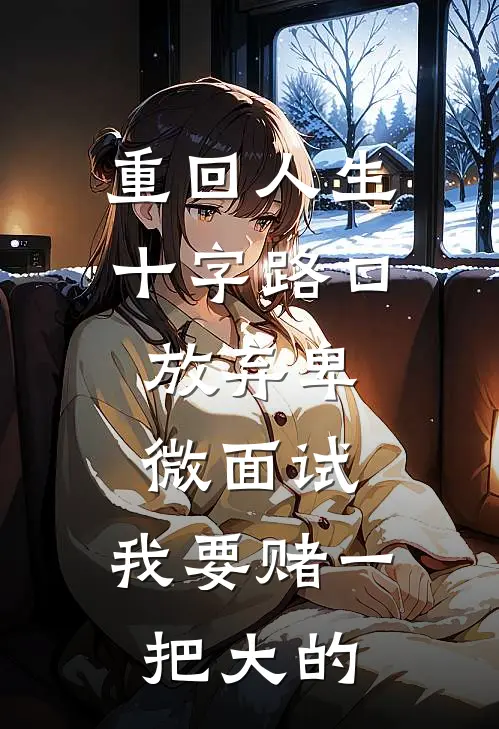 重回人生十字路口，放弃卑微面试，我要赌一把大的