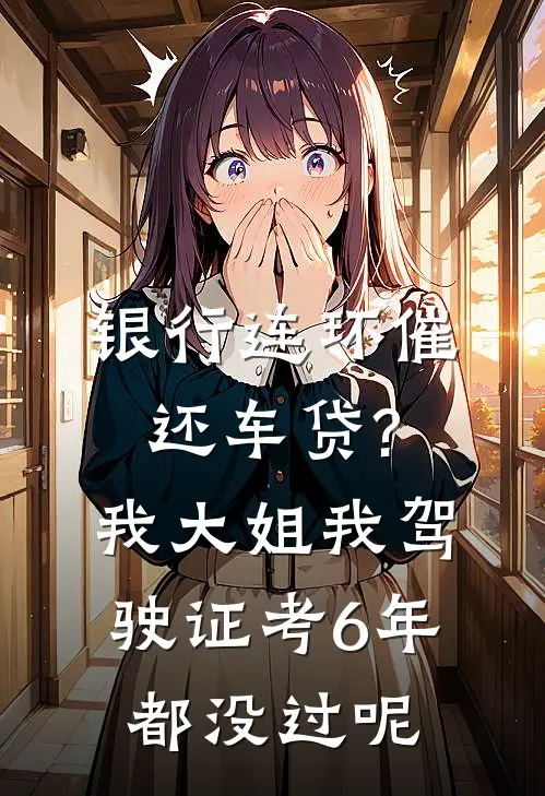 银行连环催还车贷?我:大姐,我驾驶证考6年都没过呢
