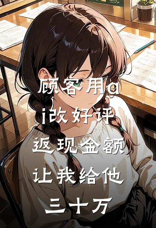 顾客用ai改好评返现金额,让我给他三十万