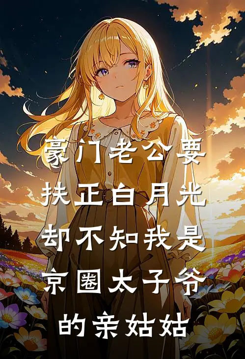 豪门老公要扶正白月光,却不知我是京圈太子爷的亲姑姑