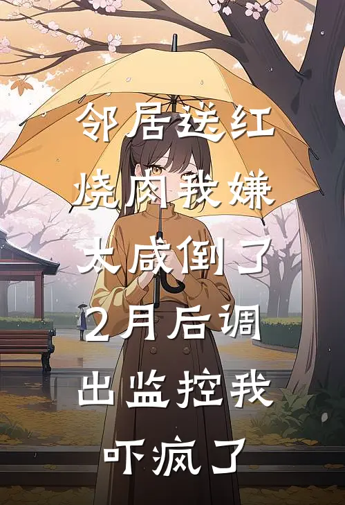 邻居送红烧肉我嫌太咸倒了，2月后调出监控我吓疯了