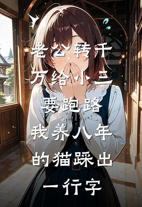 老公转千万给小三要跑路,我养八年的猫踩出一行字