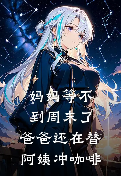 妈妈等不到周末了，爸爸还在替阿姨冲咖啡