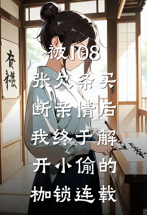 被108张欠条买断亲情后，我终于解开小偷的枷锁连载