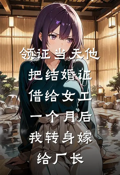 领证当天他把结婚证借给女工一个月后，我转身嫁给厂长
