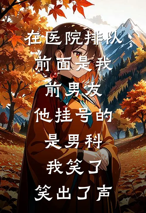 在医院排队,前面是我前男友,他挂号的是“男科”,我笑了,笑出了声